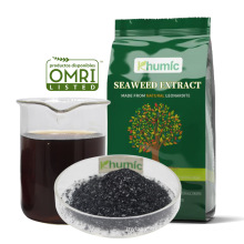 Khumic soil conditioner natural humate 100% soluble seaweed extract for farming